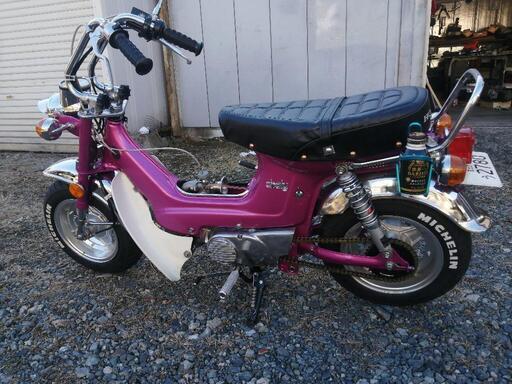 シャリー カスタム 50cc 3速 - ショッキングピンク ＠福岡