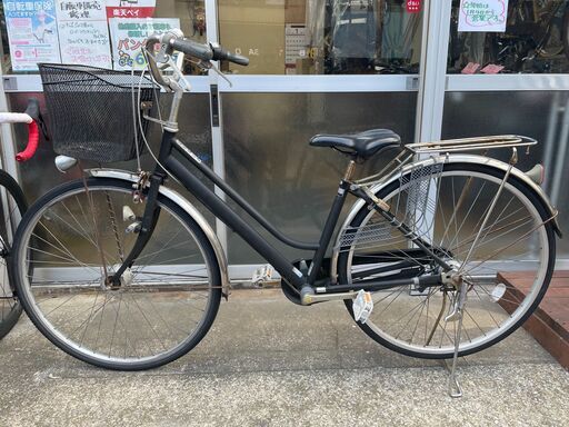 中古自転車 ◇ 27インチフル装備車・オートライト・内装3段変速 