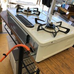 2022年製リンナイ ガステーブル コンロ ホワイトカラー RT34NJHD プロパンガス