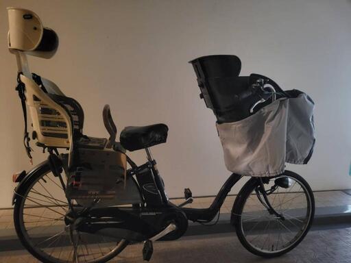 電動アシスト自転車 電動自転車 パナソニック ぎゅっとデラックス 紫