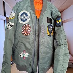 AVIREX  (MA-1フライトジャケット TOPGUN )NO.6102172試着のみ AVIREX (MA-1フライトジャケット TOPGUN )NO.6102172試着のみ