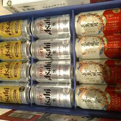 まとめ売り→ビール350ml✕36本、日本酒1.8l、コーヒー70g✕3