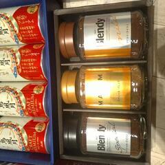 まとめ売り→ビール350ml✕36本、日本酒1.8l、コーヒー70g✕3 まとめ売り→ビール350ml✕36本、日本酒1.8l、コーヒー70g✕3