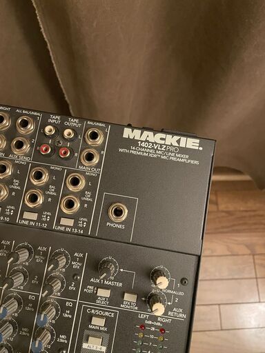 MACKIE MICRO SERIES 1402-VLZ マッキー ミキサー Mackie Micro Series 1402-VLZ 14-Channel Mic / Line Mixer