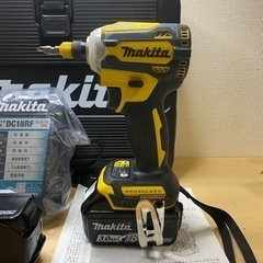 マキタ　TD171DRGXFY 18V インパクトドライバー　フレッシュイエロー