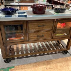 【愛品館市原店】ヴィンテージ調キッチンカウンター