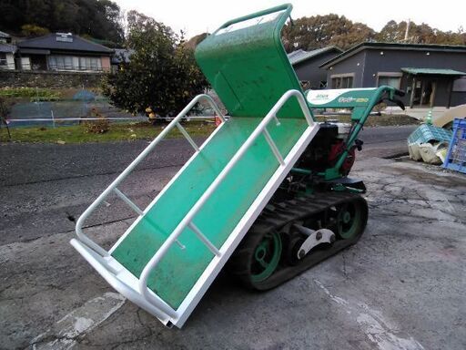 運搬車　キャッピー　手動式ダンプ  実働！！　ホンダガソリンエンジン4馬力搭載！！