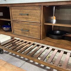 【愛品館市原店】ヴィンテージ調キッチンカウンター