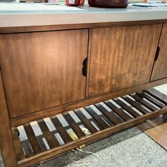 【愛品館市原店】ヴィンテージ調キッチンカウンター