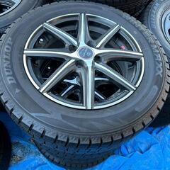 185/65R15❄️工賃込み！WINTERMAXX！DUNLOP製アルミホイール付スタッドレスタイヤ入荷しました⛄