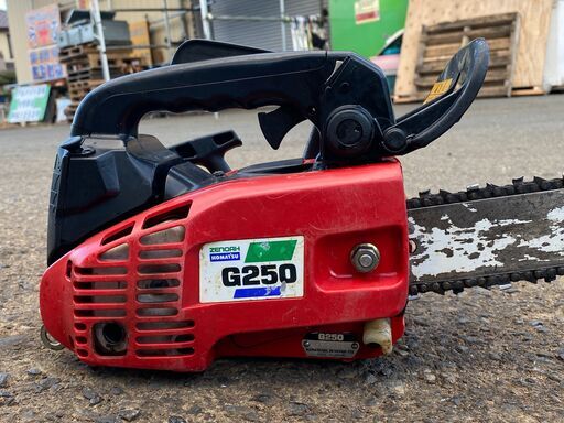 初期不良やアフターケアも安心 整備済 ゼノア スーパーこがる G250