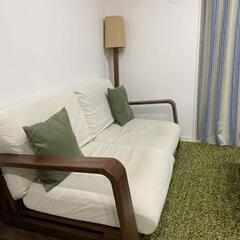 テン・ハイバックソファ 2.5人掛け aflat a.flat ブラウン