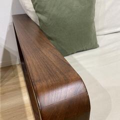 テン・ハイバックソファ 2.5人掛け aflat a.flat ブラウン