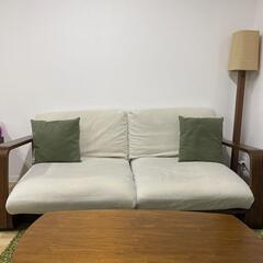 テン・ハイバックソファ 2.5人掛け aflat a.flat ブラウン