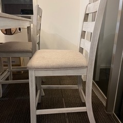 海外製ダイニングテーブルセット(椅子4脚付き)