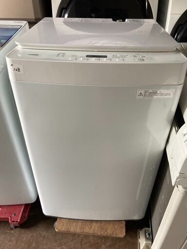 ☆中古￥14,800！【会員価格￥13,800】TWIN BIRD　5.5kg洗濯機　家電　2021年製　WM-EC55型　幅57cmｘ奥行55cmｘ高さ90cm　【BL184】