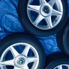 冬タイヤ185/65R15 マルチホイール付き日本製スタッドレス4本組