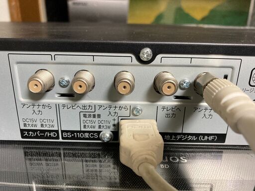 SHARP AQUOSブルーレイ 内蔵HDD容量: 500GB.地上デジ×2; BSデジ SHARP AQUOSブルーレイ 内蔵HDD容量: 500GB.地上デジ×2; BSデジ