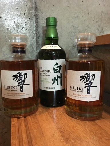 響2本白州１本