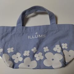 【差し上げます】ILLUMS(イルムス)ミニバッグ【西日暮里】