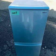 ✨2018年製✨2007番 シャープ✨冷凍冷蔵庫✨SJ-D14E-S‼️