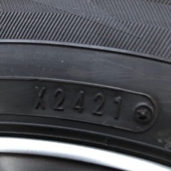 美品低走】21年製175/65/14 スタッドレスタイヤホイールセットダンロップ21