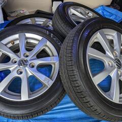 ワゴンR　純正タイヤ付きホイールmh55　14インチ