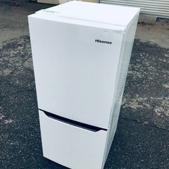 ②♦️EJ1320番 Hisense2ドア冷凍冷蔵庫 - 冷蔵庫
