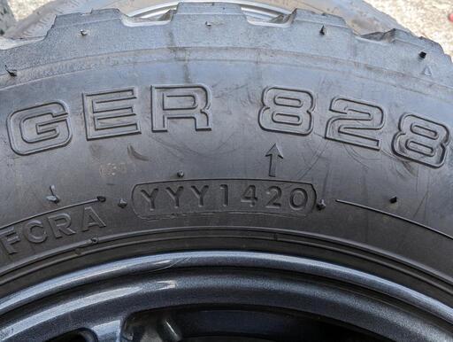 145r12 マッド＆スノー　スタッドレスにも