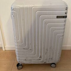 AMERICAN  TOURISTER 中型スーツケース ホワイト