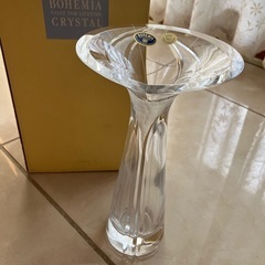 ボヘミアンクリスタル　花瓶