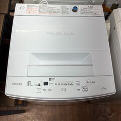 リサイクルショップどりーむ天保山店】○6167○ 洗濯機 TOSHIBA 4.5㎏ 1