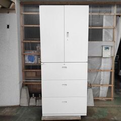 イトーキ シンライン 色W9 上両開き書庫下3ラテラル書庫『美品中古』