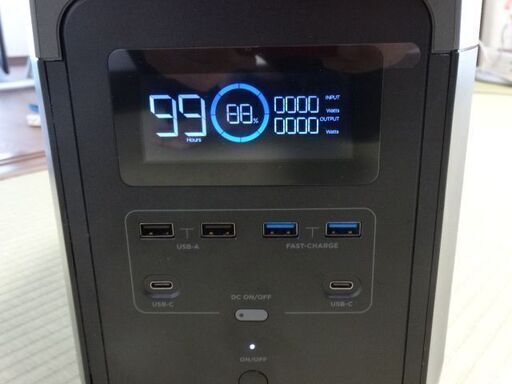 ほぼ未使用！EcoFlow エコフロー ポータブル電源 EFDELTA1300-JP