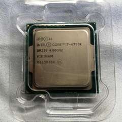 【譲り先決定済】インテルCPU core i7-4790K 4....