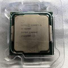 【譲り先決定済】インテル Core i5 9400F お譲りします