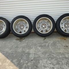 スタッドレスタイヤホイール×4本 ☆18インチ 7J +38☆ PCD114.3 - 5H 