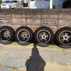 30プリウス後期純正アルミホイルタイヤセット