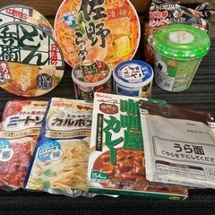 インスタント•パウチ食品 計11品