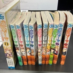 食戟のソーマ　単行本　1〜11巻　11巻は未開封でドラマCD同梱版