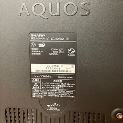 2010年製　32型AQUOSテレビ