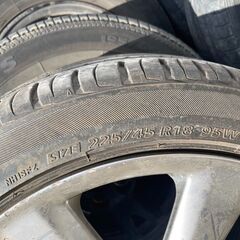 【本日☆クラウン　純正　ホイール・エコピア　225/45　R18　バリ山☆