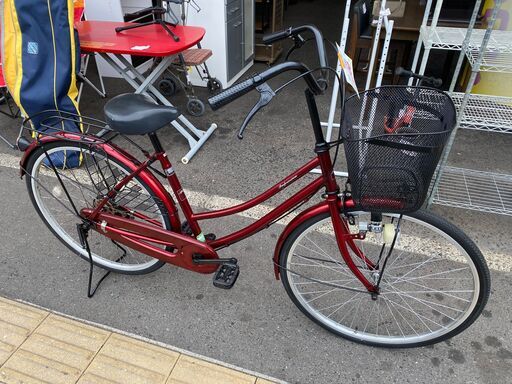 リサイクルショップどりーむ荒田店No.507　自転車　26インチ！LEDライト付き！