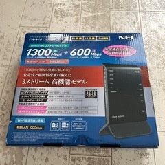 ホームルータ　NEC PA-WG1900HP