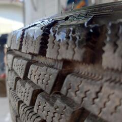 ジムニースタッドレス付アルミホイル仙台市発