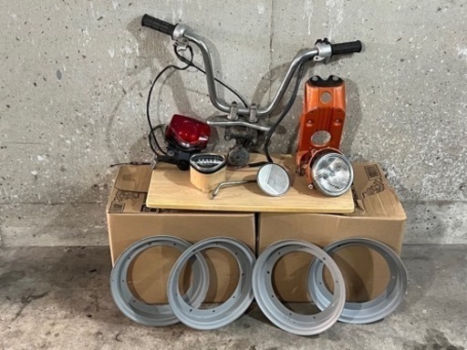 ホンダ シャリー 6v 丸目 レストア断念 約1台分 取りに来る方限定