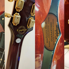 Epiphone Riviera P93 セミアコ エレキギター 汎用ハードケース付