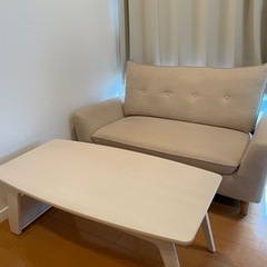 【新生活応援セット】ニトリのソファ & テーブル 