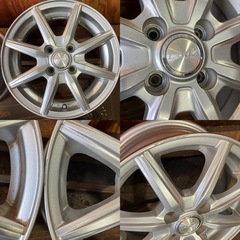 アルミホイール14インチ5.5J 4本／100-4H +40／LAYCEA A4082