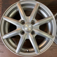 アルミホイール14インチ5.5J 4本／100-4H +40／LAYCEA A4082